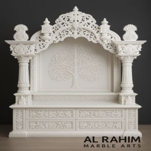 Designer Marble Carving Temple