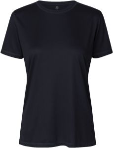 Riyu Classic Black Women’s Round Neck T Shirt