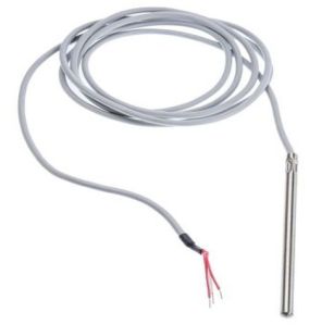 Stainless Steel Electric Temperature Sensor, Color : Silver