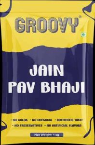Groovy Jain Pav Bhaji Ready To Eat Food