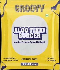 Grovvy Aloo Tikki Burger