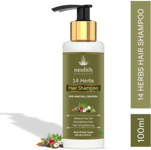 Neolith 14 Herbs Hair Scalp Shampoo, Color : White, Off White