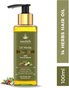 14 Herbs Scalp and Hair Oil for Hair Fall Control 100 Ml