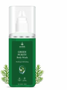 Neolith Green Apple Body Wash 130ml, Form : Liquid for Beauty Care