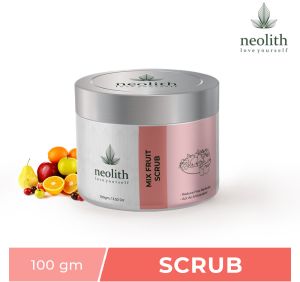 Mix Fruit Scrub || Paraben, Silicon & Sulphate Free 100gm