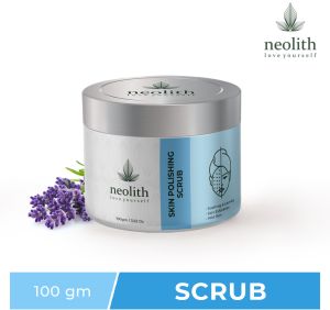 Skin Polishing Face Scrub with Vitamin E and Almond Oil 100Gm