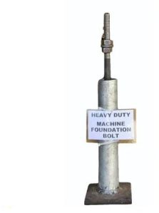 Mild Steel Heavy Duty Zinc Flake Foundation Bolt