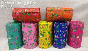 6 Inch Pichwai Bangle Box