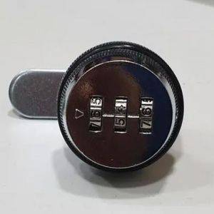 Zinc Alloy Plastic Mechanical Combination Lock, Color : Grey