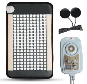 CY Healthcare Mini Heating Stone Mat, Color : Black 2x2.5 Ft