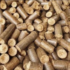 Groundnut Shell Biomass Briquettes