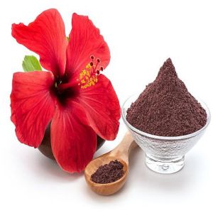 Dried Hibiscus Flower Powder, Color : Dark Red