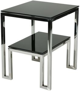 Polished Stainless Steel Table, Shape : square