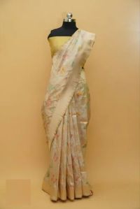 Ladies Banarsi Jangla Saree