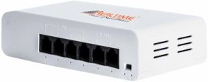 Metal Realtime 4 Port POE Switch, Color : White for Networking