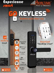 Zinc Alloy Realtime A9 Smart Door Lock, Packaging Type : Carton Box