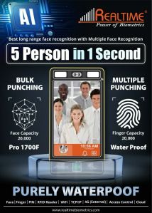 Realtime Pro 1700F Biometric Machine