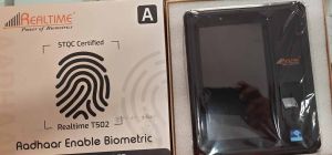Realtime T502 L1 Aadhar Enable Biometric Machine