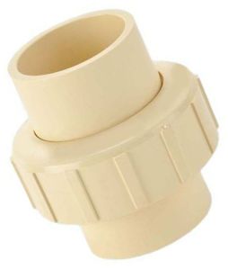Polished CPVC Plain Union, Color : Cream