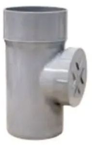 PVC SWR Plain Cleansing Pipe, Color : Grey for Drainage Sewage Systems