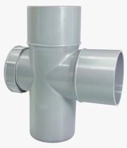 PVC SWR Plain Single Tee With Door