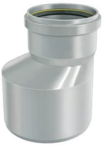 Ozil Coated PVC SWR Reducer, Color : Grey for Waste, Rainwater) System