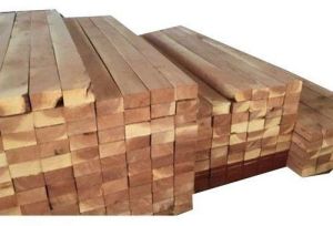 Brown Square Timber Wood