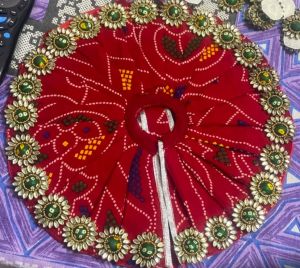 Laddu Gopal Royal Silk Dress