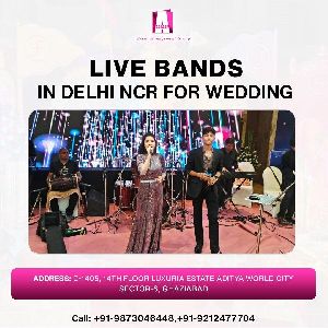 Live Bands in Delhi for Wedding