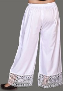 Plain Rayon Ladies Straight Fit Trousers XL, Free Size