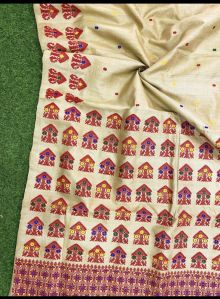 Muga Silk Dress Material