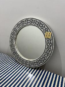 Bone Inlay Mirror Frames