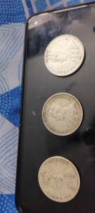 Non Polished Silver Rare Old Coins For Industrial Use