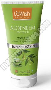 Aloe Neem Face Wash, Color : Green, Form : Gel, Gender : Unisex