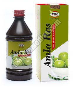 Maqs Amla RAS, Color : Green, Packaging Type : Plastic Bottle
