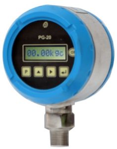 Plastic Metal Digital Pressure Gauge, Color : Multiple Color