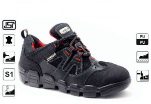 Worktoes Scott PU Sole Leather Safety Shoes