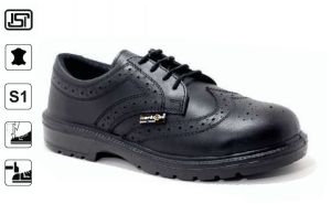 Worktoes Duncon Formal Leather Safety Shoe, Sizes Available : 5-12