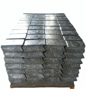 Polished Refined Lead Ingot, Shape : Rectangular for Industrial Use