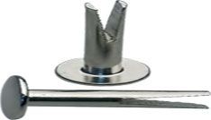 Aluminium Bifurcated Rivet, Packaging Type : Silver