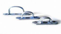 Galvanized Iron GI Pipe Saddle, Color : Silver