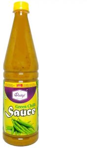 Vinegar Dadaji Green Chilli Sauce, Packaging Type : Bottle