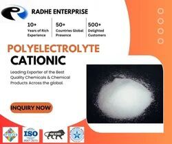 Cationic Polyelectrolyte Powder, Color : White for Industrial
