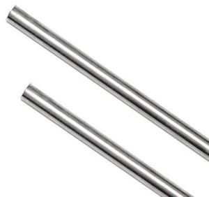 304 Stainless Steel Round Rod, Color : Silver