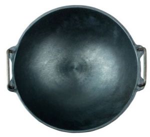 Pre-Seasoned Cast Iron Kadai, Capacity : 3 Litre
