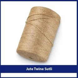 Jute Twine Sutli, Color : Natural Brown, Length : 50 M
