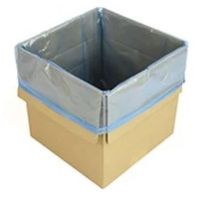 Plain LDPE Plastic Box Packaging, Color : Blue