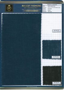 Cotton Slub Linen Shirting Fabric