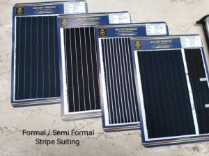 Semi Formal Stripe Suiting Fabric