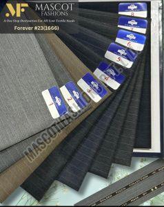 Polyester-Viscose Blend Fancy TR Suiting Fabric